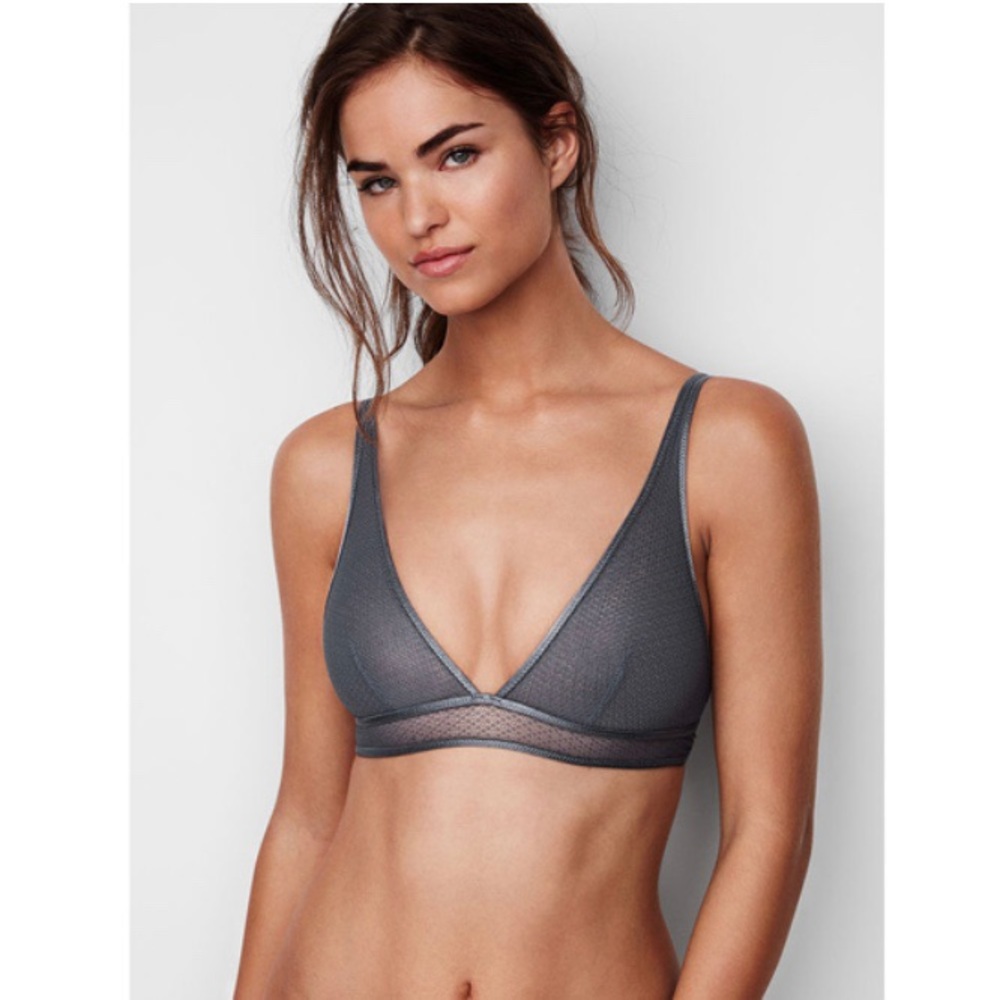 Victoria’s Secret Mesh Plunge Bralette
